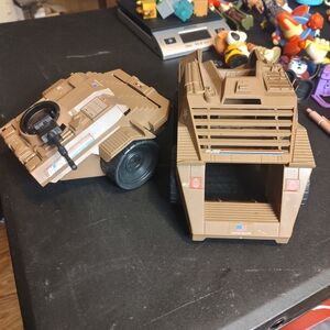 Vintage GI JOE Vehicle Lot Original Canadian Issue Toys Tanks Replacement Parts.